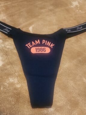 Team Pink Thong. Size: M